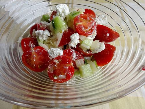 地中海風トマトとフェタチーズのディップ レシピ